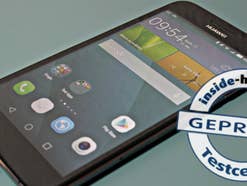 Huawei Ascend G7 mit Testlogo