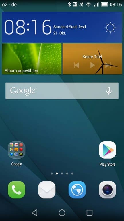 Huawei Ascend G7: Screenshots