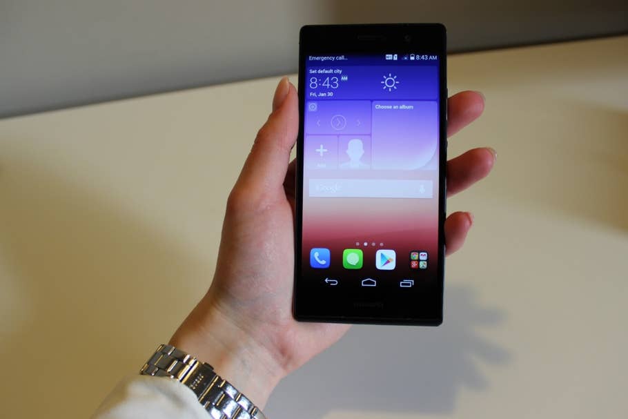 Huawei Ascend P7: Hands-On-Fotos