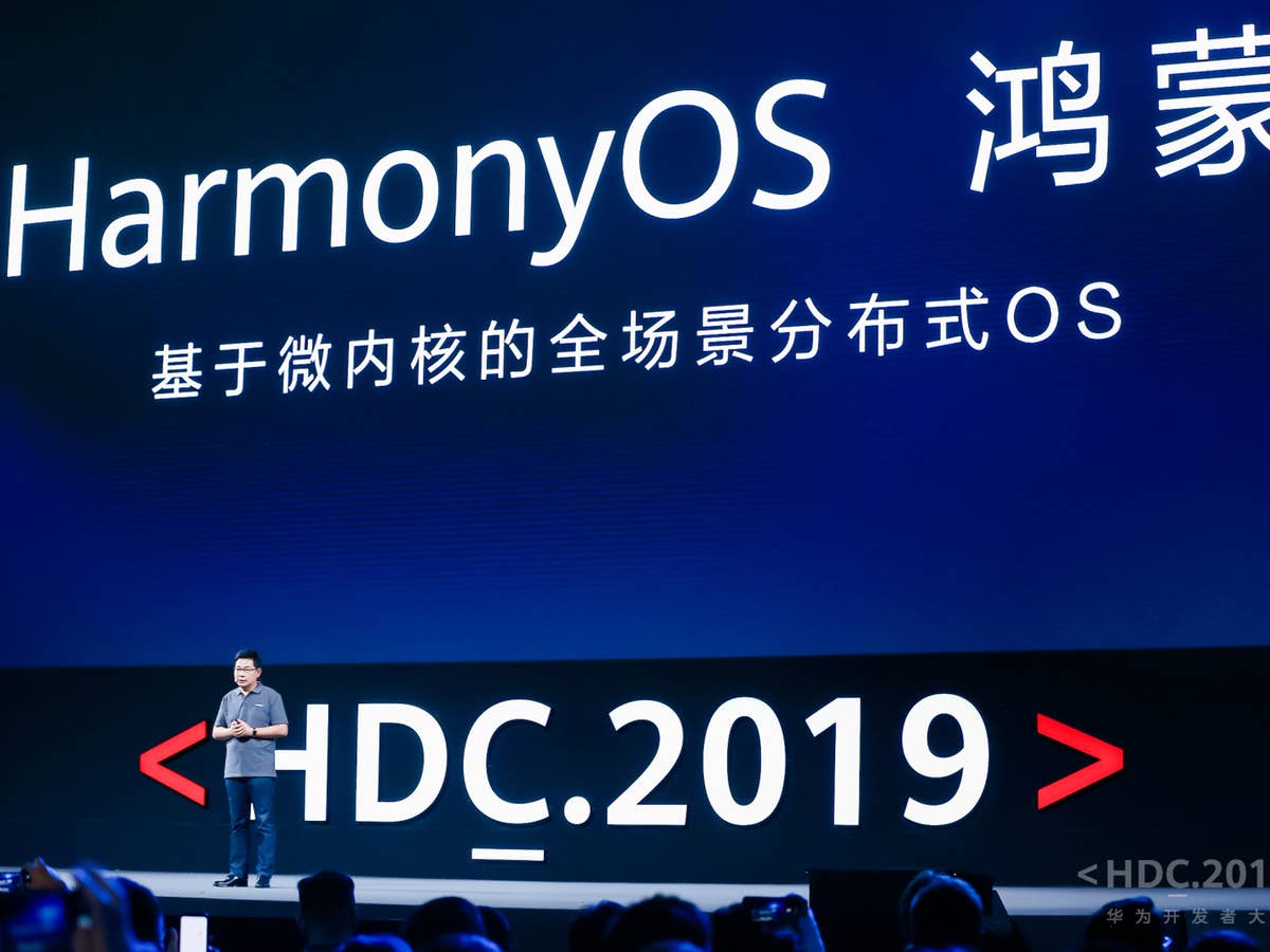 Richard Yu präsentiert HarmonyOS