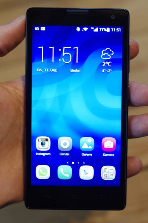 Huawei Honor 3C: Hands-On-Fotos