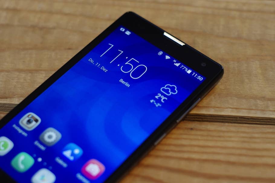 Huawei Honor 3C: Hands-On-Fotos