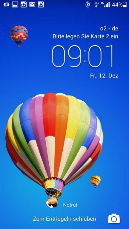 Huawei Honor 3C: Screenshots Android 4.2.2 und Emotion UI 2.0