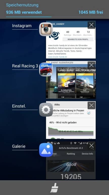 Huawei Honor 3C: Screenshots Android 4.2.2 und Emotion UI 2.0