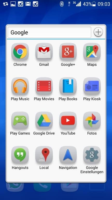 Huawei Honor 3C: Screenshots Android 4.2.2 und Emotion UI 2.0