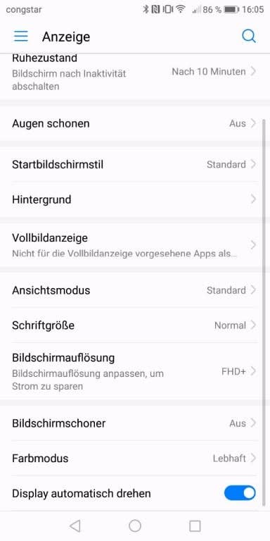 Huawei Mate 10 Pro: Software und Benutzeroberfläche