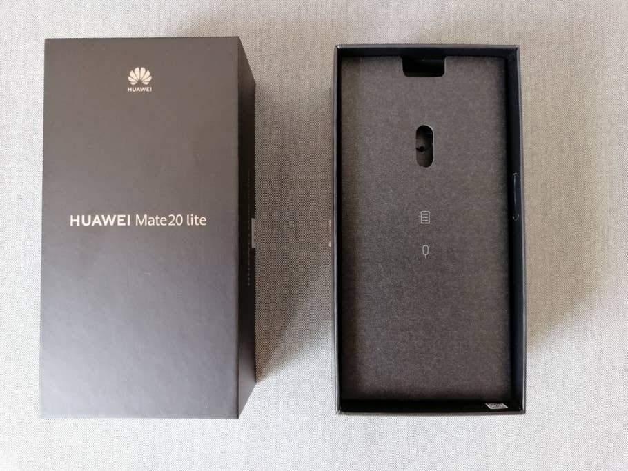 Huawei Mate 20 Lite im Test: Unboxing