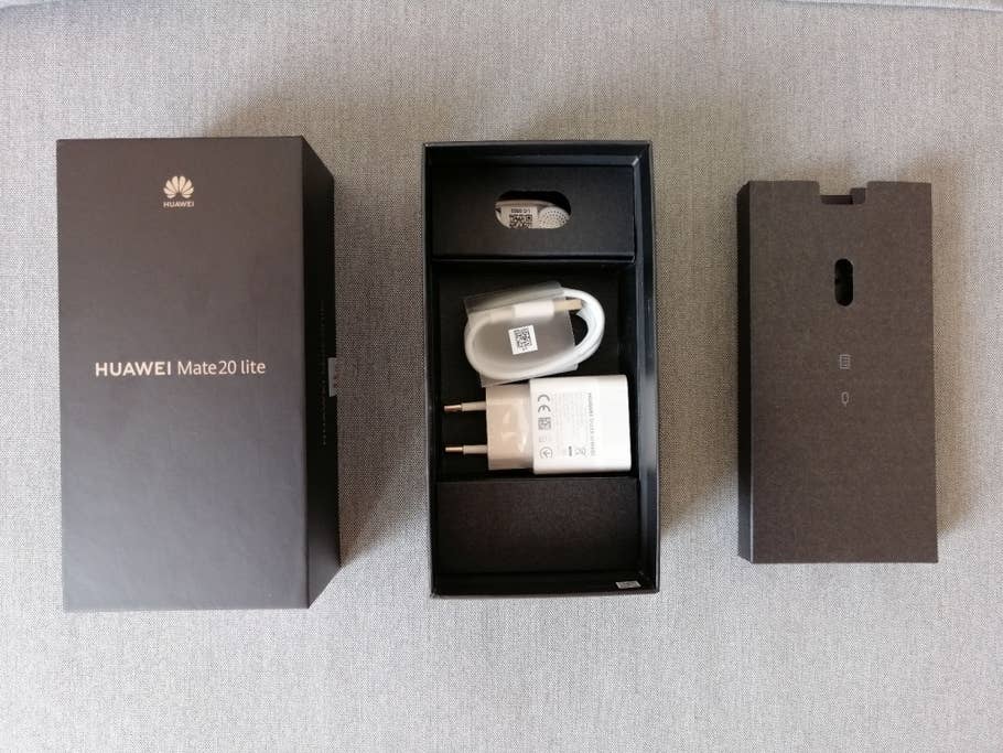 Huawei Mate 20 Lite im Test: Unboxing