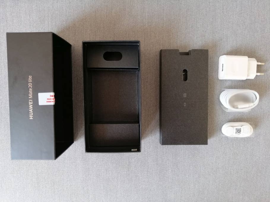 Huawei Mate 20 Lite im Test: Unboxing