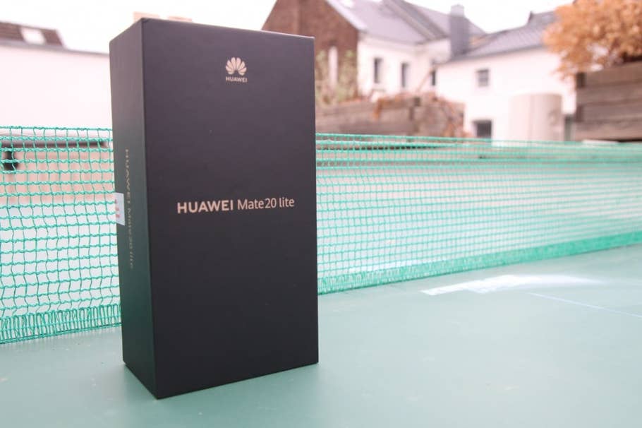 Huawei Mate 20 Lite im Test: Unboxing