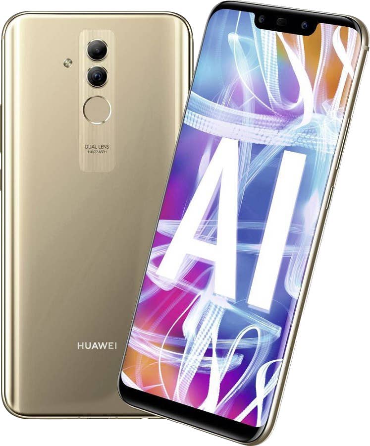 huawei mate 20 lite platinum gold