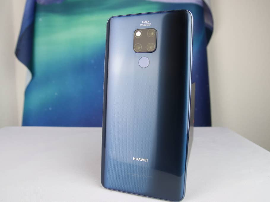 Die Rückseite des Huawei Mate 20 X