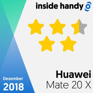 Das Testsiegel des Huawei Mate 20 X