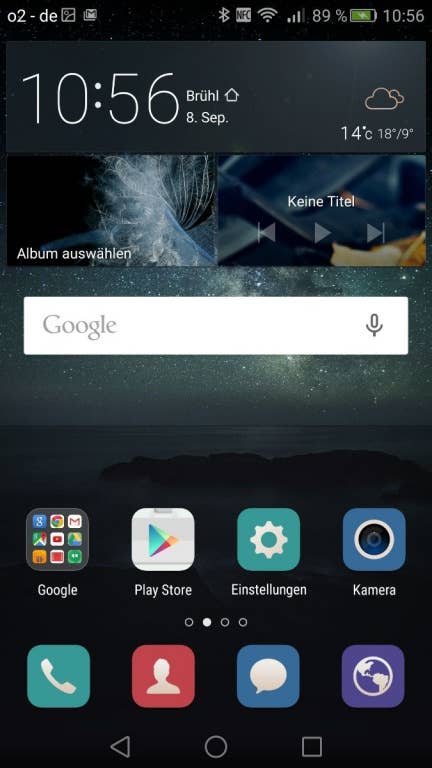 Huawei Mate S: Screenshots UI