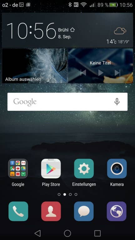 Huawei Mate S: Screenshots UI