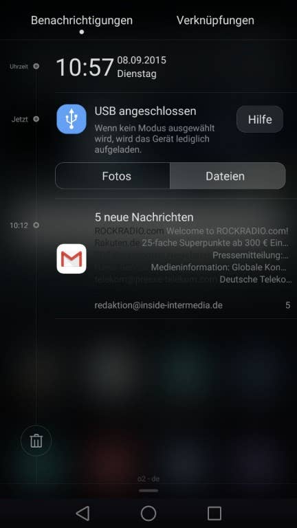 Huawei Mate S: Screenshots UI