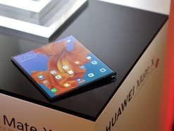 Huawei Mate X: Das Klapp-Smartphone aufgeklappt