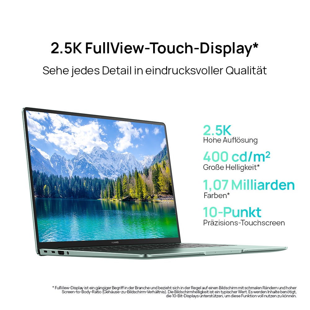 Huawei MateBook 14s Display-Details