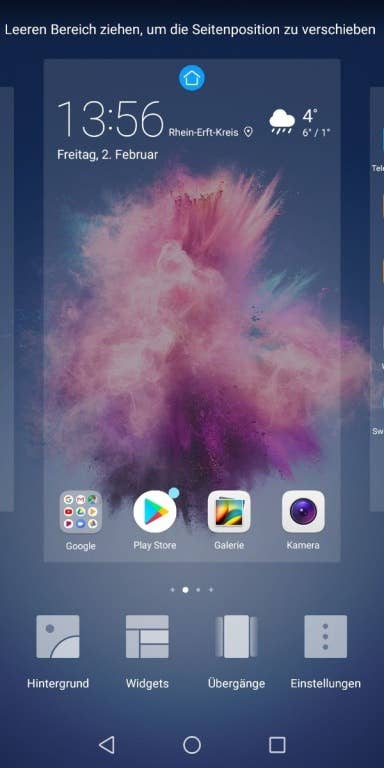 Huawei P smart: Die Software