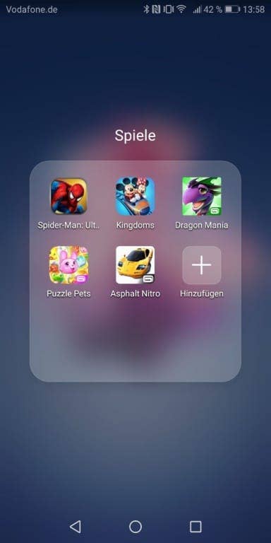 Huawei P smart: Die Software