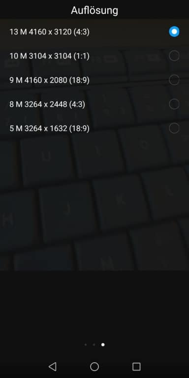 Huawei P smart: Kamera-Software
