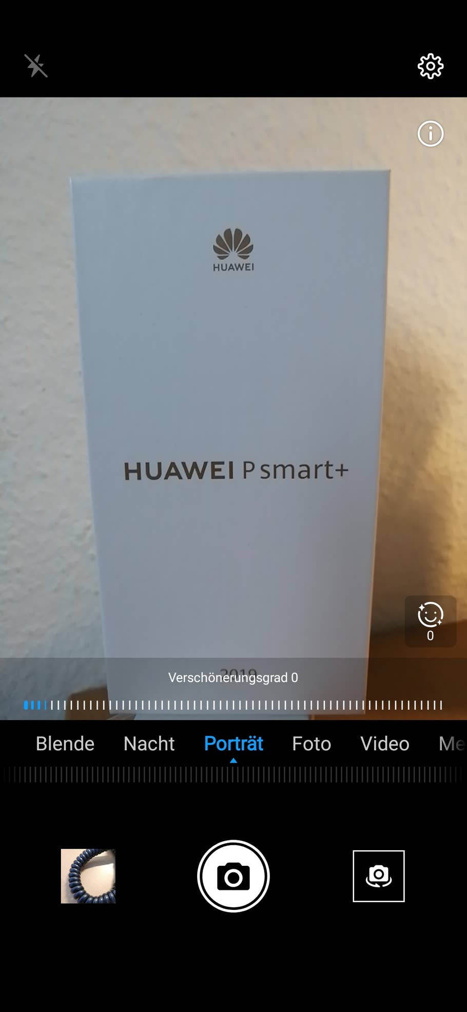 Huawei P smart+ 2019 Portrait