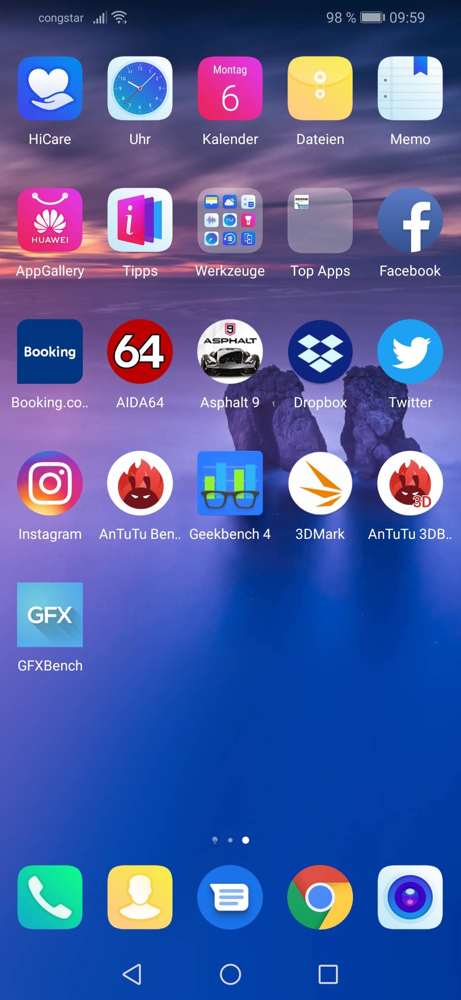 Huawei P smart+ 2019 Appscreen