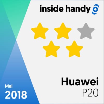 Huawei P20 im Test: 4 von 5 Sternen