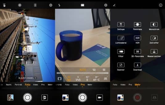 Huawei P20 Kamera-App Huawei P20 Kamera-App