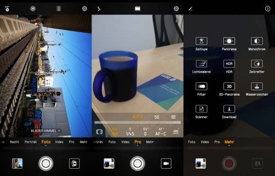 Huawei P20 Kamera-App