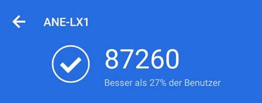 Huawei P20 Lite Benchmarktest