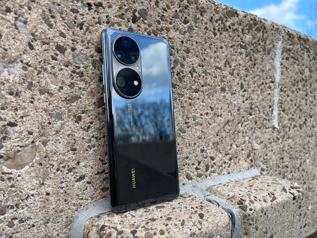 Die Rückseite des Huawei P50 Pro