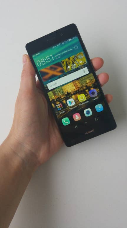 Huawei P8 lite: Hands-On
