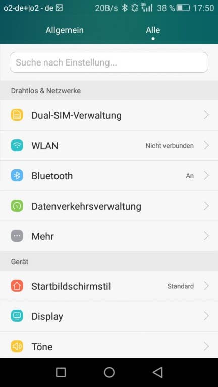 Huawei P8 Lite: Screenshots