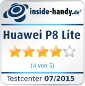 Huawei P8 Lite Testsiegel