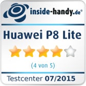 Huawei P8 Lite Testsiegel Huawei P8 Lite Testsiegel