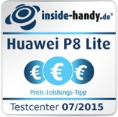 Huawei P8 Lite Testsiegel Preis-Leistungs-Tipp Huawei P8 Lite Testsiegel Preis-Leistungs-Tipp