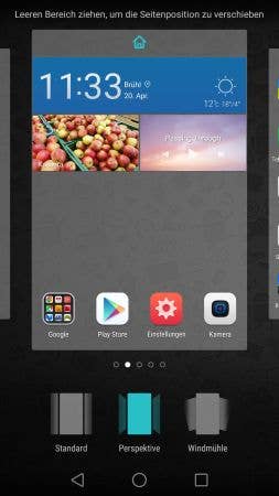 Huawei P8: Screenshots