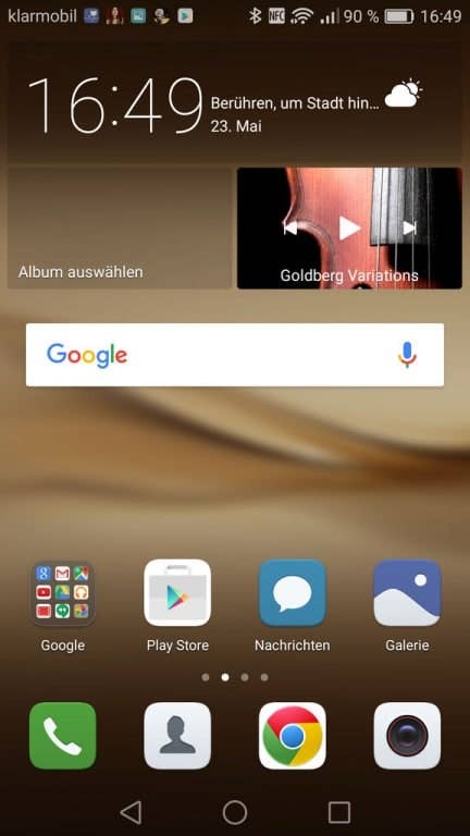 Huawei P9 Lite: Screenshots