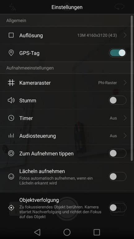 Huawei P9 Lite: Screenshots