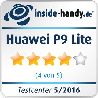 Testsiegel des Huawei P9 Lite Testsiegel des Huawei P9 Lite