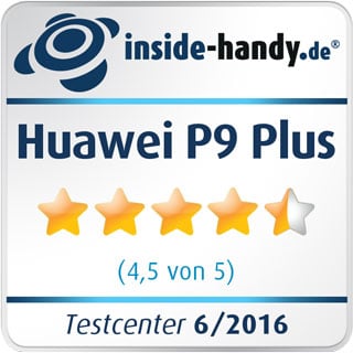 Testsiegel des Huawei P9 Plus