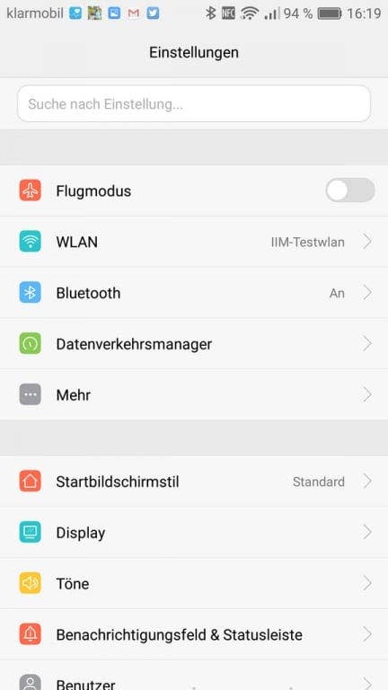 Huawei P9 Plus: Screenshots
