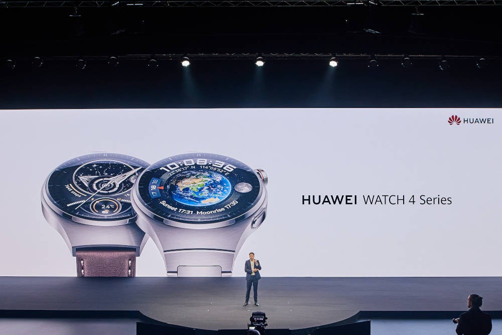 Huawei Watch 4 Series Vorstellung in München.