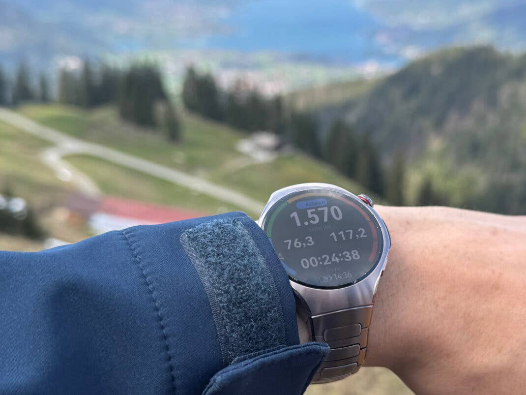 Wandertraining mit der Huawei Watch 5