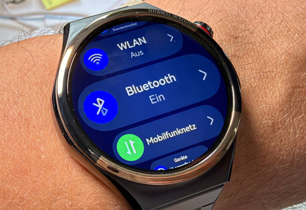 Huawei Watch 6 Pro Verbindungsmöglichkeiten.