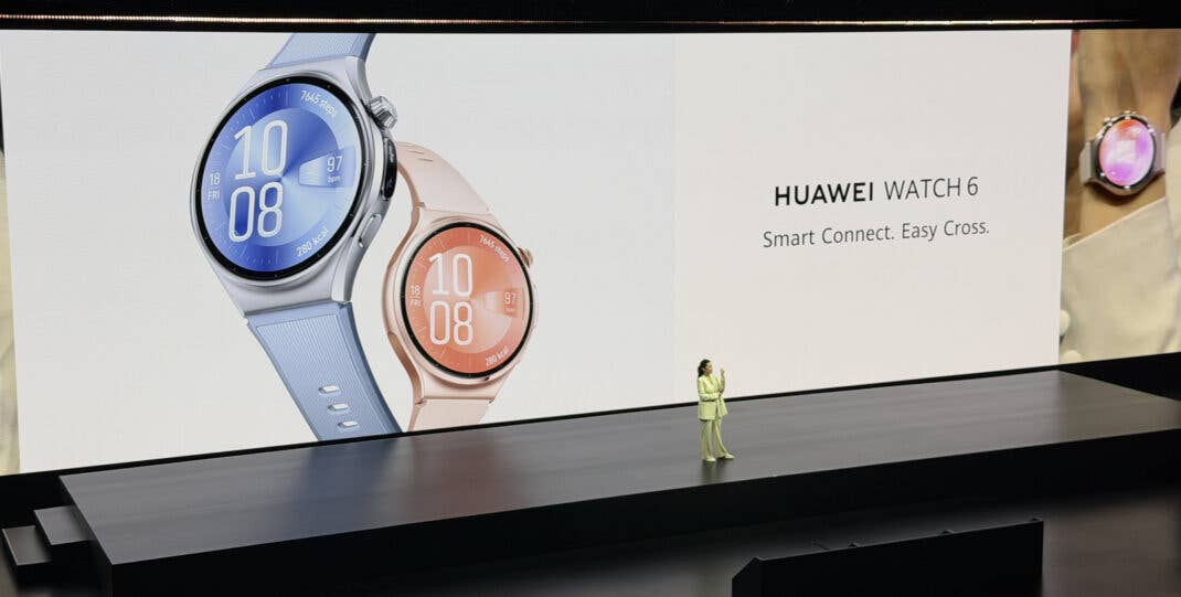 Huawei Watch 6 Ankündigung in München im Showpalast.
