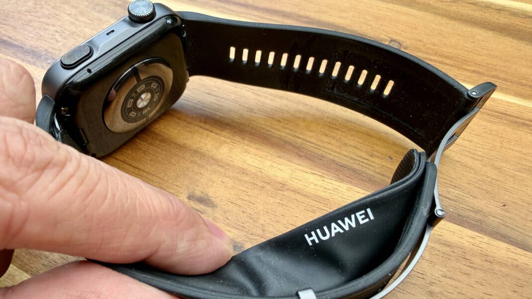Huawei Watch D3: Airbag-Armband.
