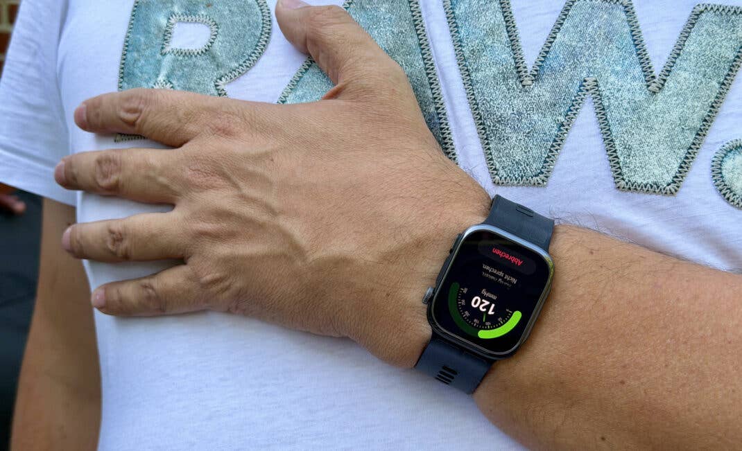 Huawei Watch D3 Blutdruckmessung.