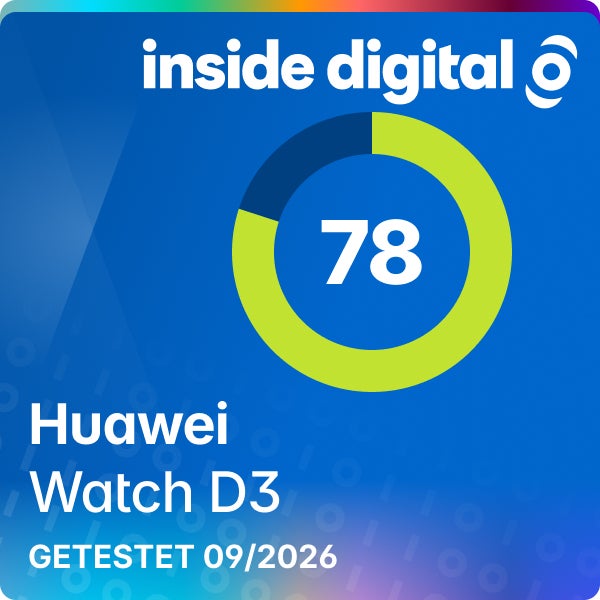 Testsiegel Huawei Watch D3